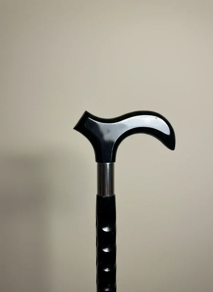 Black Acrylic Walking Stick – Support