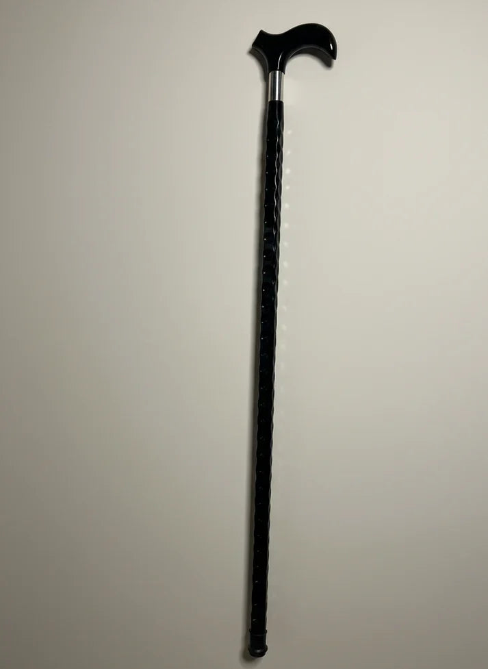 Black Acrylic Walking Stick – Support