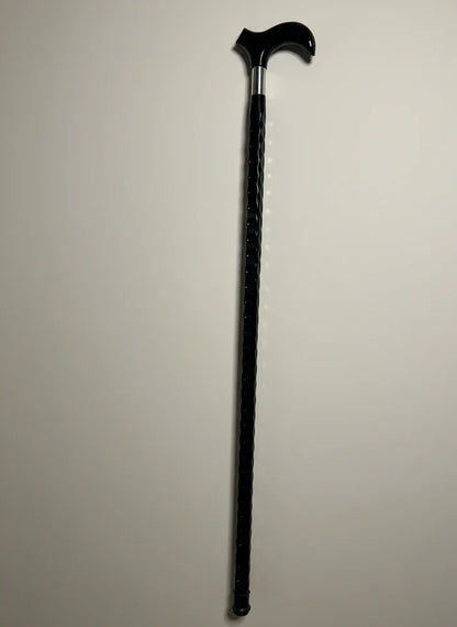 Black Acrylic Walking Stick – Support